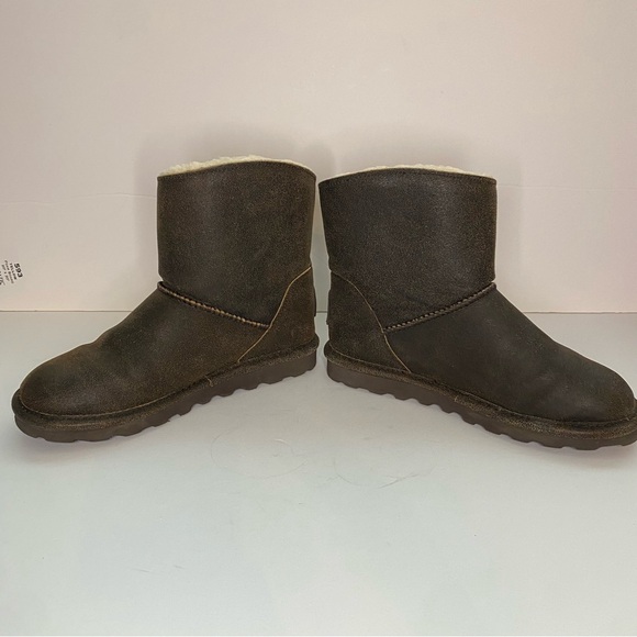 Bearpaw Margaery Boot Chestnut Distressed size 6 - Picture 3 of 10